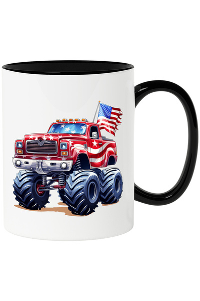 StoryGift Romania Cana cu un monster truck | ilustratie | camion monstru | st...