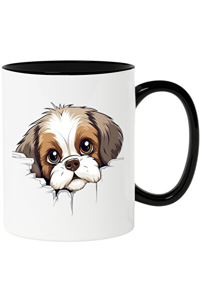 StoryGift Romania Cana cu un catel surprins | ilustratie | pentru iubitorii d...