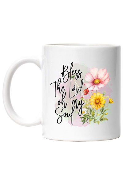 StoryGift Romania Cana cu mesajul "Bless The Lord, oh my soul", religie, ilus...