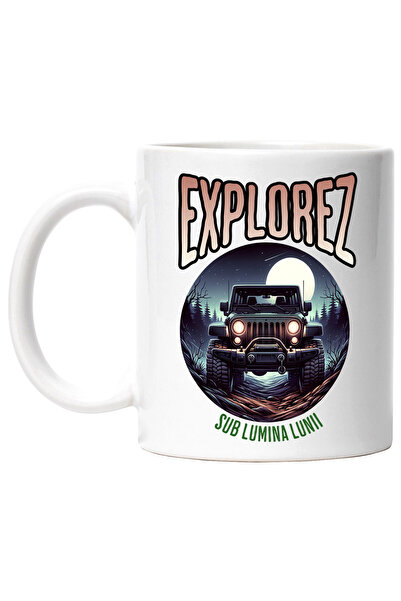 StoryGift Romania Cana explorez sub lumina lunii masina de teren in padure, 3...