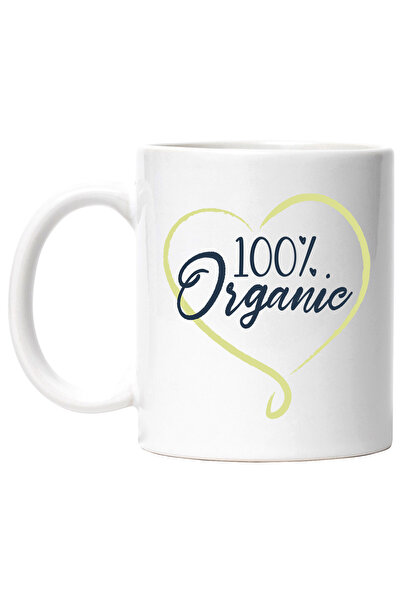 StoryGift Romania Cana Cu Mesaj 100% Organic, Inima, Procentaj, Natural, Mult...