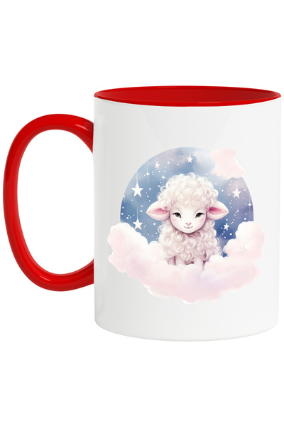 StoryGift Romania Cana cu o oita somnoroasa | ilustratie | stelute | norisori...