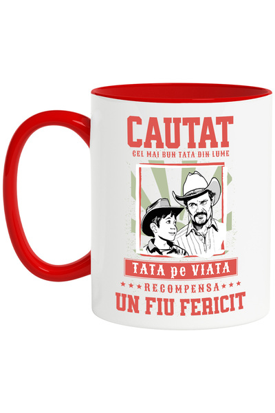 StoryGift Romania Cana cel mai cautat Tata fiu familie relatie iubire, 330ml,...