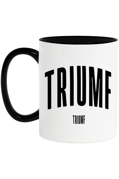 StoryGift Romania Cana Cuvantul Triumf, Motivational, Self Help, Intelegere de Sine, Apreciere, Sp, Cu Maner Negru