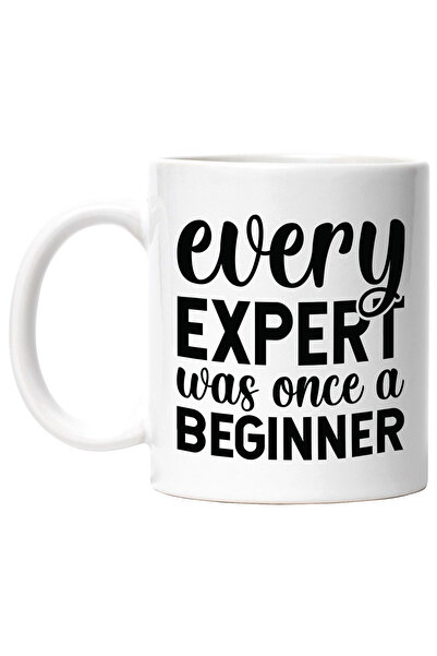 StoryGift Romania Cana cu mesaj motivational "Every expert was once a beginne...