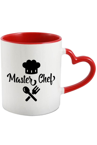 StoryGift Romania Cana pentru bucatarii sefi - ordine mancare cu Maner Inima ...