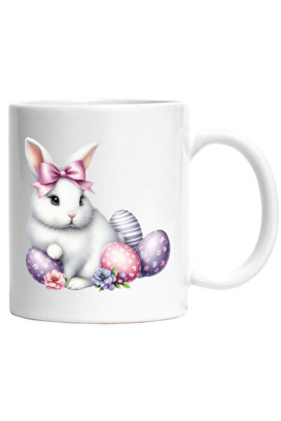 StoryGift Romania Cana cu o iepuroaica serioasa | ilustratie | fundita | oua ...