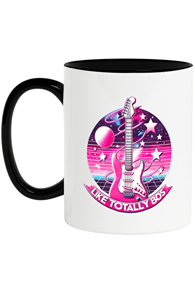 StoryGift Romania Cana cu mesajul "Like totally 80s", ilustratie, stil retro,...