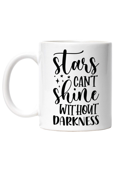 StoryGift Romania Cana cu mesaj motivational "Stelele nu pot straluci fara in...