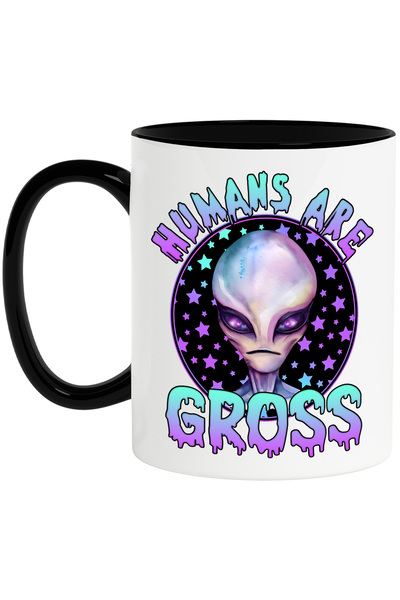 StoryGift Romania Cana cu un extraterestru | ilustratie | oamenii sunt groazn...