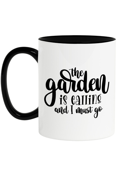 StoryGift Romania Cana cu textul in engleza "The garden is calling and I must...
