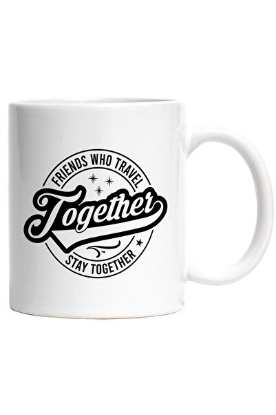 StoryGift Romania Cana cu mesajul "Friends who travel together, stay together...