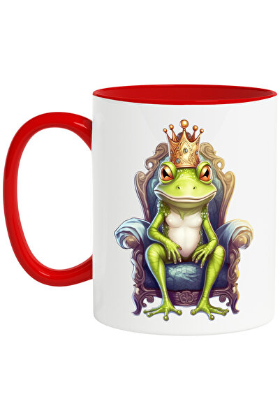 StoryGift Romania Cana cu un broscoi furios | ilustratie | poarta coroana reg...