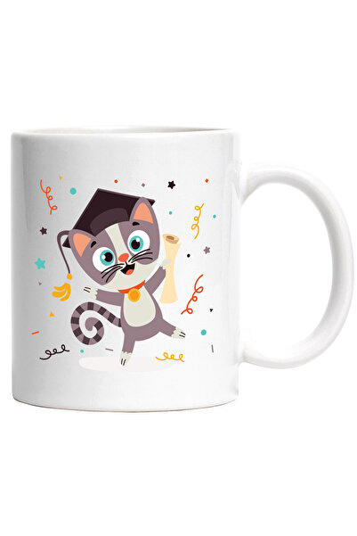 StoryGift Romania Cana Cu Pisica, Confeti, Diploma, Palarie, Zgarda, Stele, A...