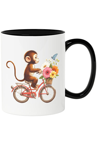 StoryGift Romania Cana cu o maimutica pe o bicicleta | plimbare | cosulet cu ...