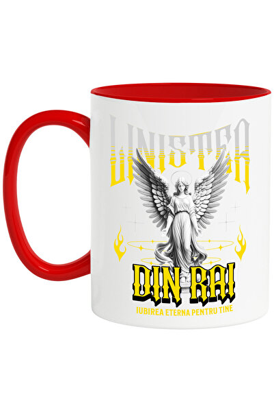StoryGift Romania Cana cu Femeie Cu Coroana Inger Text Linistea Din Rai Iubir...