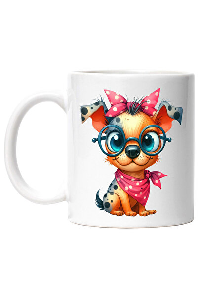 StoryGift Romania Cana cu un caine nebunatic, privire dubioasa, ilustratie, j...