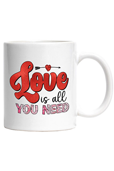 StoryGift Romania Cana cu mesajul "Love is all you need", iubirea e tot ce co...