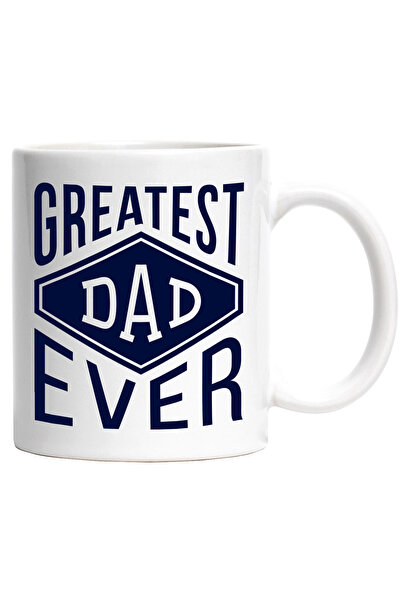 StoryGift Romania Cana cu Mesajul in Engleza Greatest Dad Ever, Cel Mai Bun T...