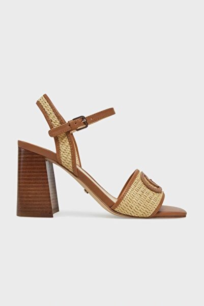 Guess Ganika Women's Brown Sandals Fljgnkfab03-Natu