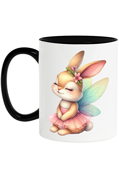 StoryGift Romania Cana cu o iepuroaica zana | ilustratie | aripi colorate | f...