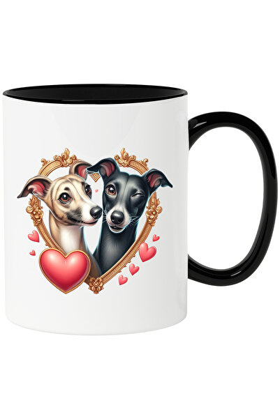 StoryGift Romania Cana cu o catelusa si un catel care stau intr-un cadru in f...