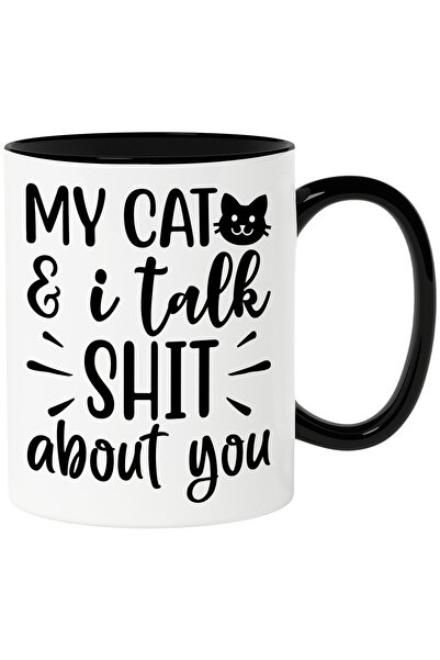 StoryGift Romania Cana pentru cei care ii barfesc pe ceilalti cu pisicile lor...