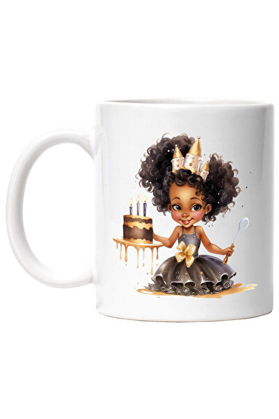 StoryGift Romania Cana cu o fetita de culoare | ilustratie | aniversare | buc...