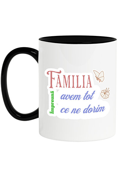 StoryGift Romania Cana impreuna, familia avem tot ce ne dorim, iubire, 330ml,...