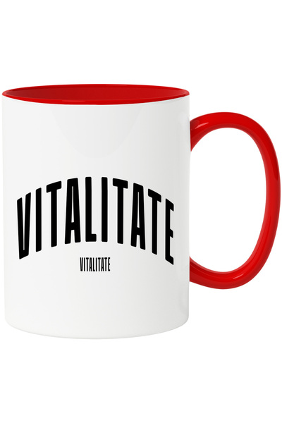 StoryGift Romania Mug Word Vitality, Motivational, Self Help, Self Understand...