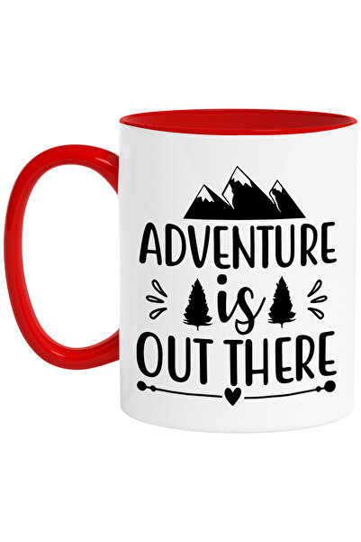 StoryGift Romania Cana cu munti si copaci cu mesajul "Adventure is out there"...