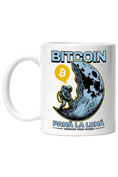 StoryGift Romania Cana Asreonaut pe luna Bitcoin pană la lună. MINEAZA, 330ml...