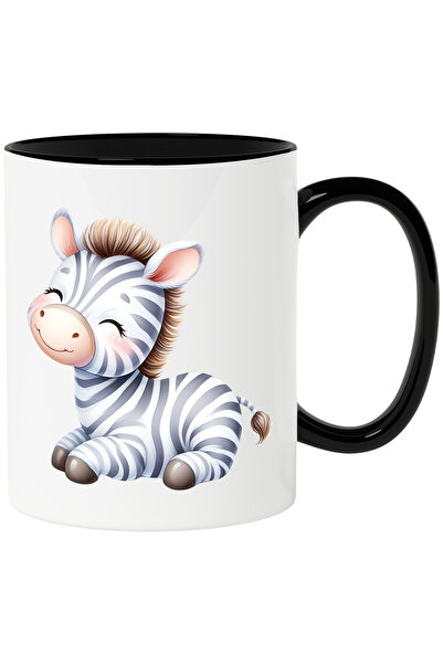 StoryGift Romania Cana cu o zebra fericita | ilustratie | sta cuminte | natur...