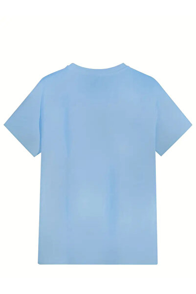 PENTHİLUS Men Short Sleeve Round Neck Geometric Pattern T-Shirt for Summer Outdoor Activities