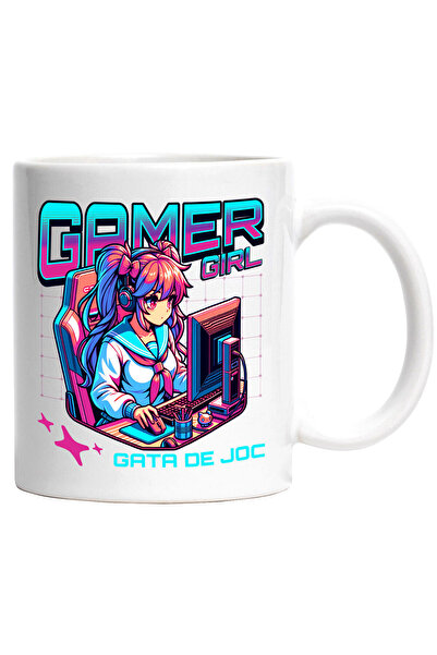 StoryGift Romania Cana cu Fata Stil Anima La Birou Jocuri Calculator Text Gam...