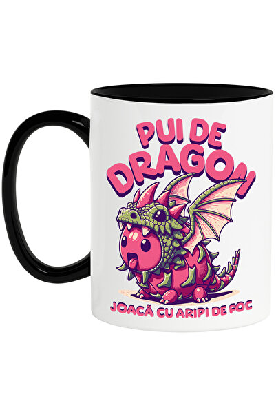 StoryGift Romania Cana joc video Pui de Dragon. Joaca cu Aripi de Foc, 330ml,...