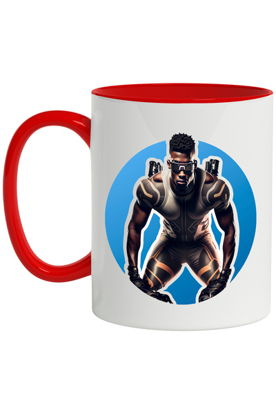 StoryGift Romania Cana Cu Erou, Futuristic, Costum, Afro, Ochelari, Multicolo...