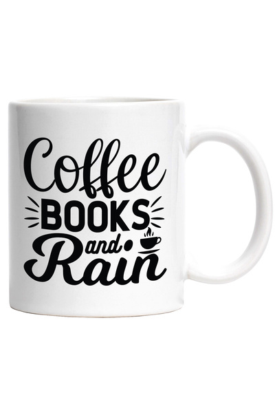 StoryGift Romania Cana pentru consumatorii de cafea cu textul "Coffee, books ...