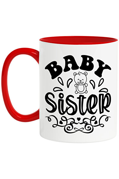 StoryGift Romania Cana pentru surioara iubita cu mesajul in engleza "Baby sis...