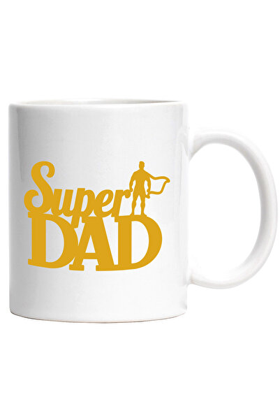 StoryGift Romania Cana cu Textul in Engleza SuperDad, Tata Supererou, Costum ...