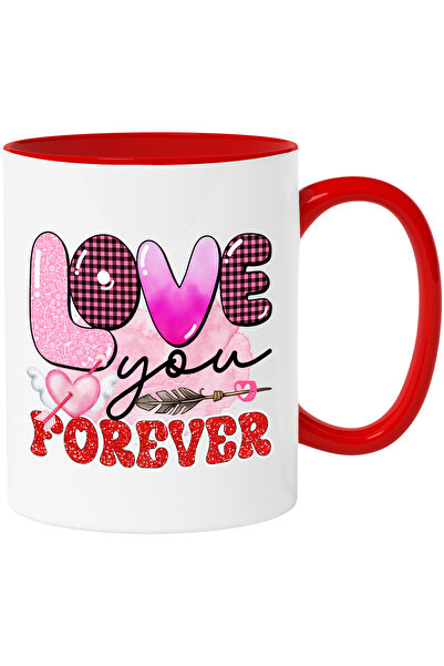 StoryGift Romania Cana cu mesajul "Love you forever", iubire, Valentine's Day...