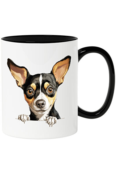 StoryGift Romania Cana cu un caine timid | ilustratie | se uita curios | are ...