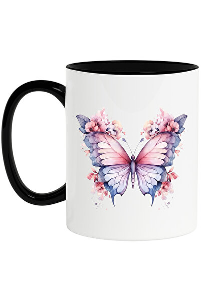 StoryGift Romania Cana cu un fluture | ilustratie | floricele | natura | libe...