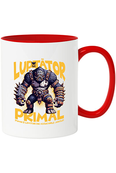 StoryGift Romania Cana robot Luptator Primal. Pumni si lovituri din adâncuril...