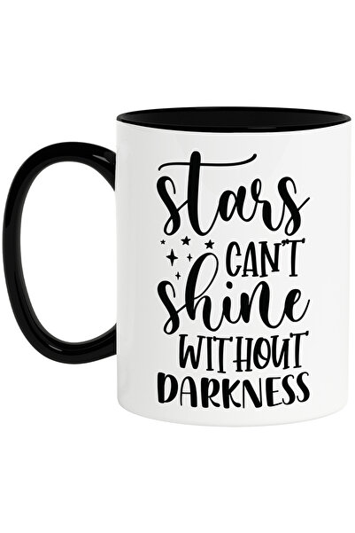 StoryGift Romania Cana cu mesaj motivational "Stelele nu pot straluci fara in...