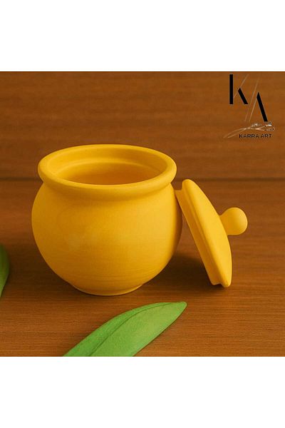 KARRA Yellow Concrete Spice Rack 250 Ml/Gr