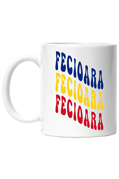 StoryGift Romania Cana Cuvantul Fecioara, in Culorile Steagului Romaniei, Ros...