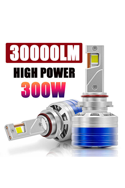 Choice3 مصباح أمامي LED عالي الطاقة H7 6000K أبيض بارد H7 H4 H11 8580 CSP Can...