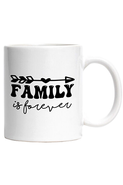 StoryGift Romania Cana cu inimioara si mesajul "Family is forever" - familia ...