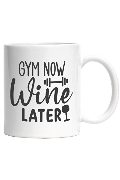 StoryGift Romania Cana cu o haltera si mesajul "Sala acum si vin mai tarziu" ...